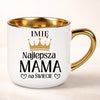 kubek personalizowany z nadrukiem 400ml biały