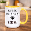 Kubek imienny dziadka z nadrukiem prezent na urodziny imieniny na Dzień Dziadka