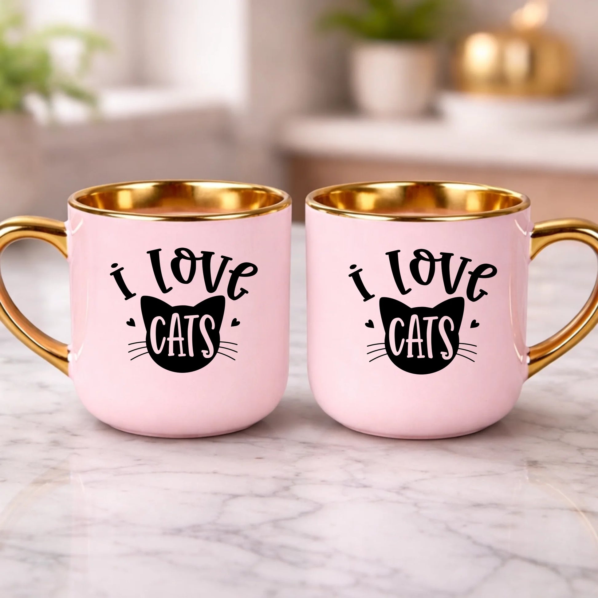 kubek z własnym nadrukiem 400ml personalizowane prezenty pl różowy