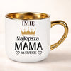 kubek personalizowany z nadrukiem 400ml biały