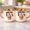 kubek z własnym nadrukiem 400ml personalizowane prezenty pl kremowy