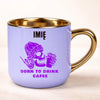 kubek personalizowany z nadrukiem 400ml fioletowy
