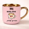kubek personalizowany z nadrukiem 400ml rozowy