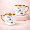 kubek z własnym nadrukiem 400ml personalizowane prezenty pl bialy