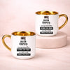 kubek z własnym nadrukiem 400ml personalizowane prezenty pl bialy