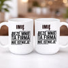 kubek z własnym nadrukiem 440ml personalizowane prezenty pl bialy