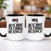 kubek z własnym nadrukiem 440ml personalizowane prezenty pl czarny