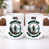 kubek z własnym nadrukiem 440ml personalizowane prezenty pl bialy