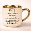 kubek personalizowany z nadrukiem 400ml kremowy