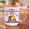 kubek z własnym nadrukiem 440ml personalizowane prezenty pl różowy