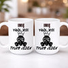 kubek z własnym nadrukiem 440ml personalizowane prezenty pl bialy