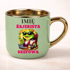 kubek personalizowany z nadrukiem 400ml zielony
