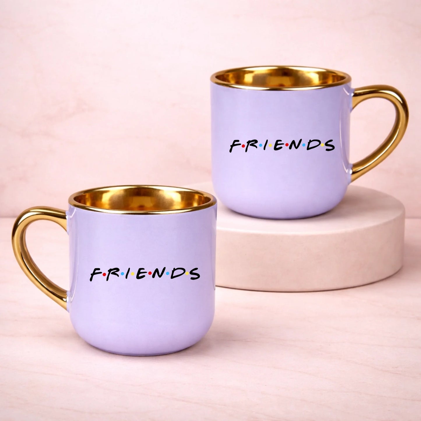 kubek z własnym nadrukiem 400ml personalizowane prezenty pl fioletowy