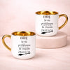kubek z własnym nadrukiem 400ml personalizowane prezenty pl bialy