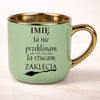 kubek personalizowany z nadrukiem 400ml zielony