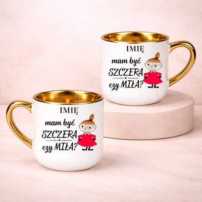 kubek z własnym nadrukiem 400ml personalizowane prezenty pl bialy