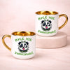 kubek z własnym nadrukiem 400ml personalizowane prezenty pl bialy