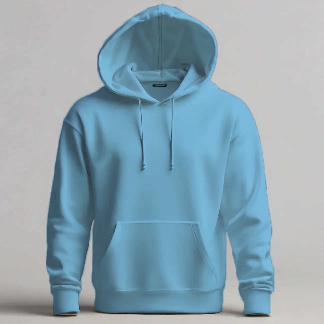 Bluza z własnym nadrukiem kangurka 290gramów Sky Blue