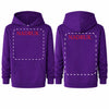 bluza meska reklamowa dla firm 290g Purpurowy