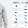 rozmiarówka bluza męska bez kaptura ss