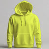Bluza z własnym nadrukiem kangurka 290gramów Fluorowy żółty Unisex