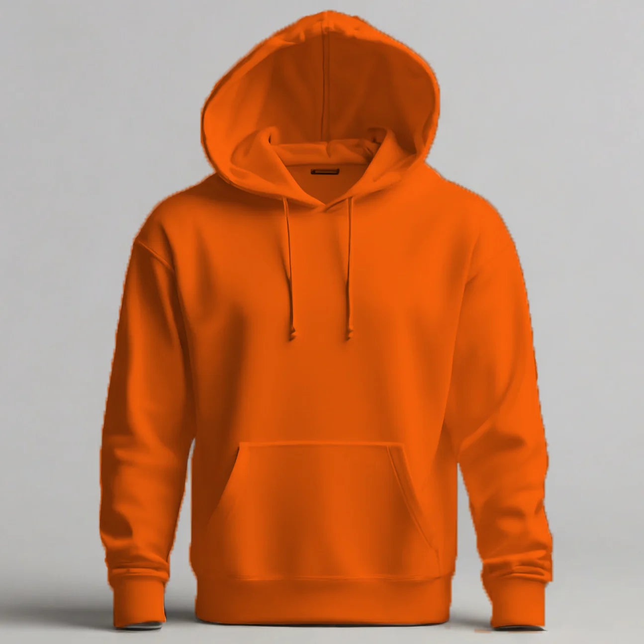 Bluza z własnym nadrukiem kangurka 290gramów Pomarańczowa Unisex