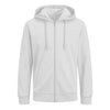 Bluza z własnym nadrukiem rozpinana 290gramów Biała unisex