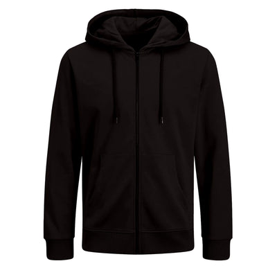 Bluza z własnym nadrukiem rozpinana 290gramów Czarna unisex