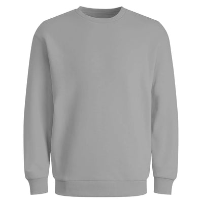 Bluza z własnym nadrukiem bez kaptura 290gramów Szara unisex