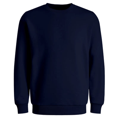 Bluza z własnym nadrukiem bez kaptura 290gramów Navy unisex