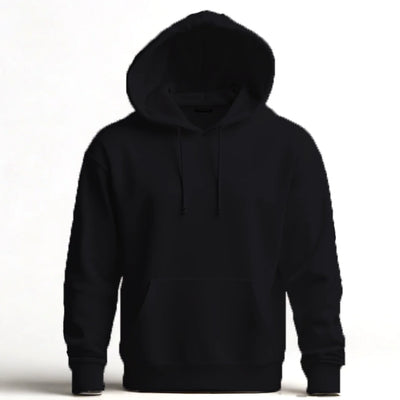 Bluza z własnym nadrukiem kangurka  290gramów  Czarna unisex