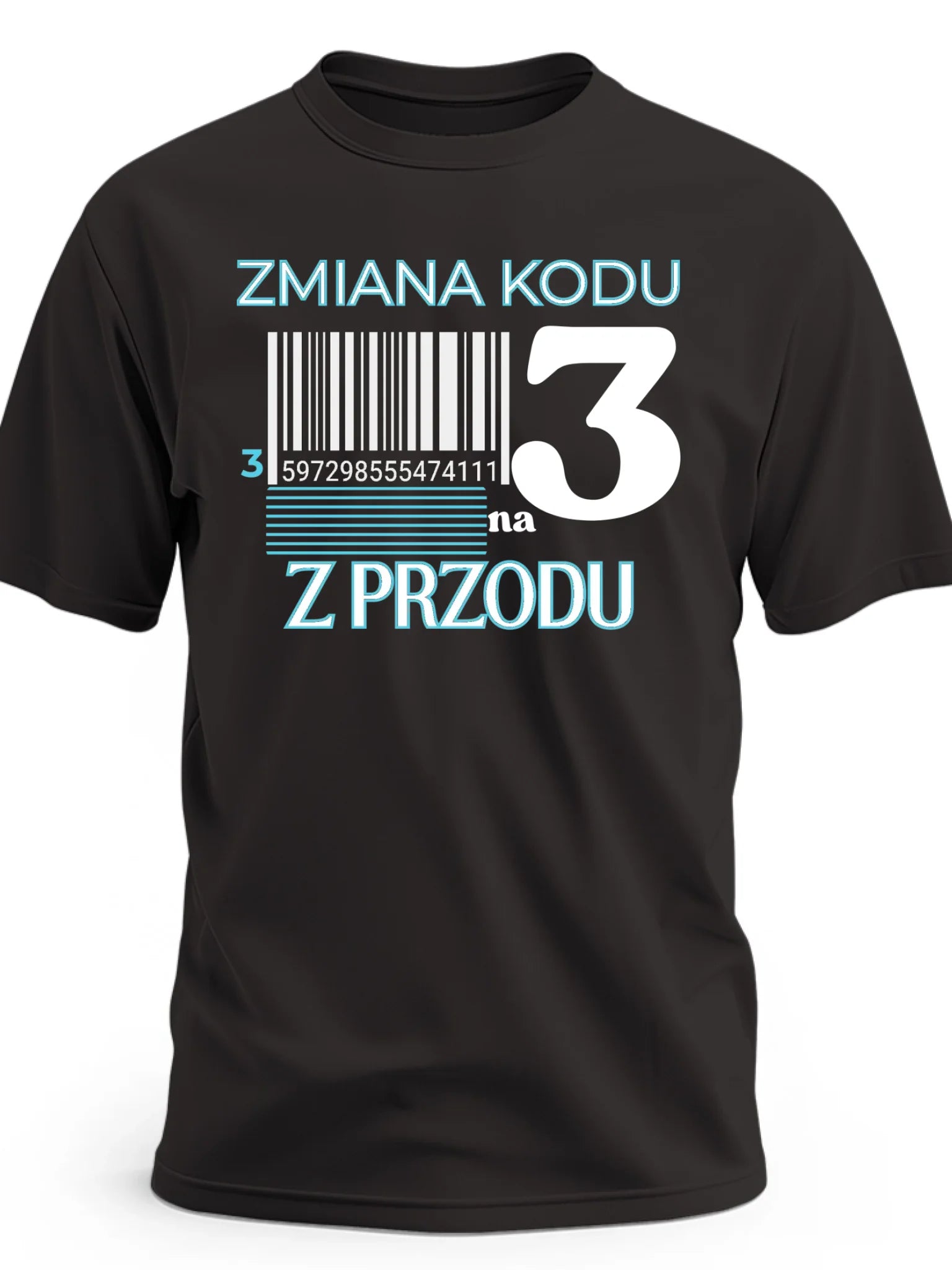 koszulka męska czarna