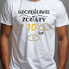Man wearing a white tshirt Mockup