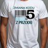 Man wearing a white tshirt Mockup