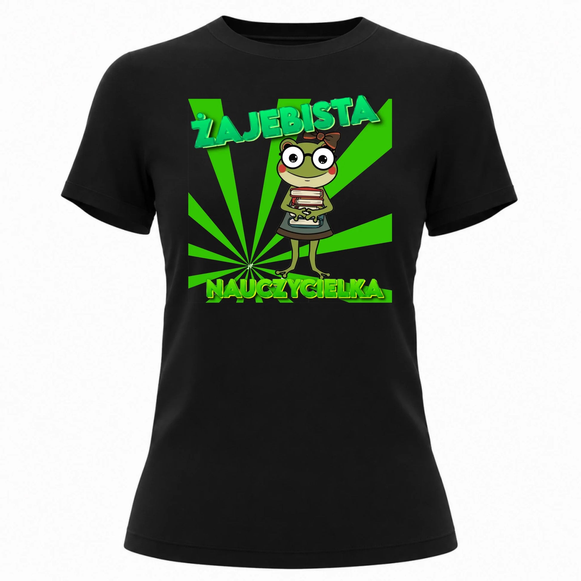 koszulka damska klasyczna czarna