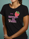 Joyful Native American Young Woman Posing TShirt Ad Attractive Happy TShirt Mockup Product Photo