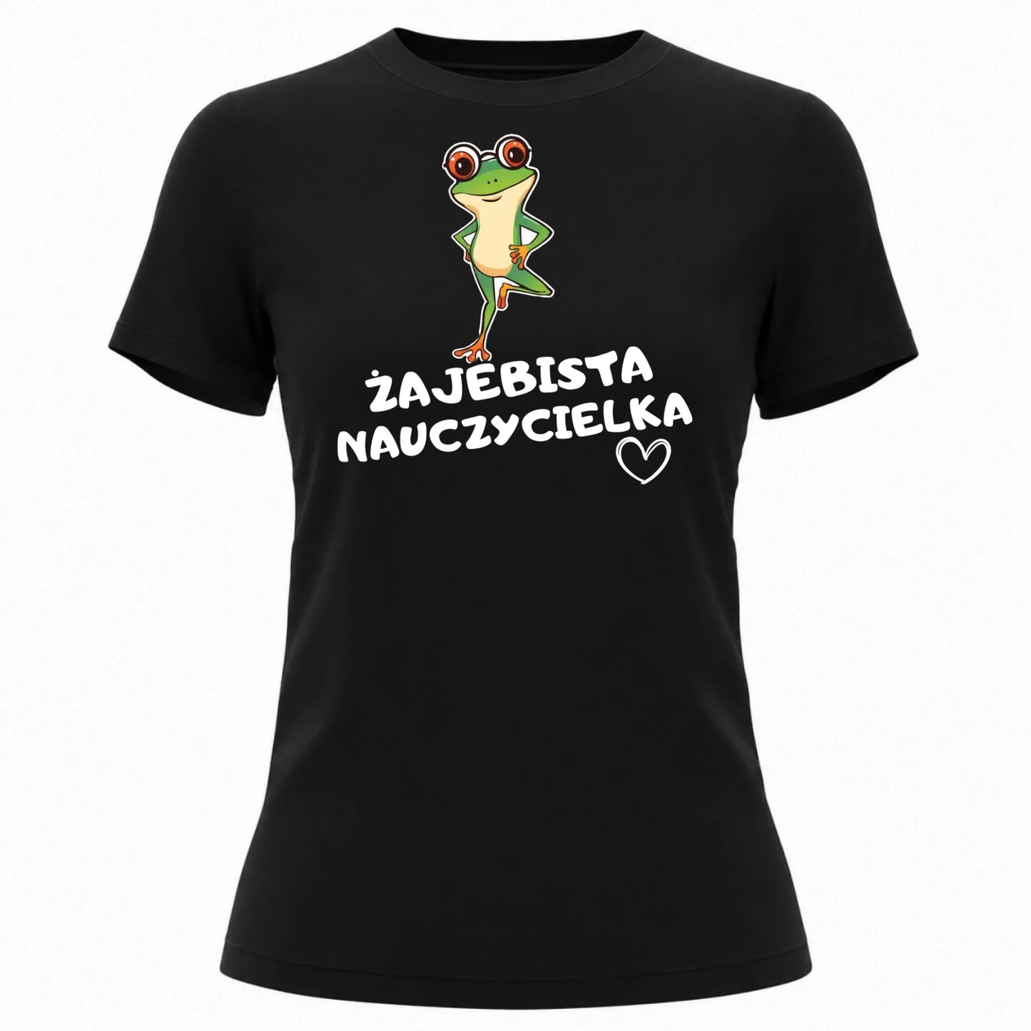 koszulka damska klasyczna czarna