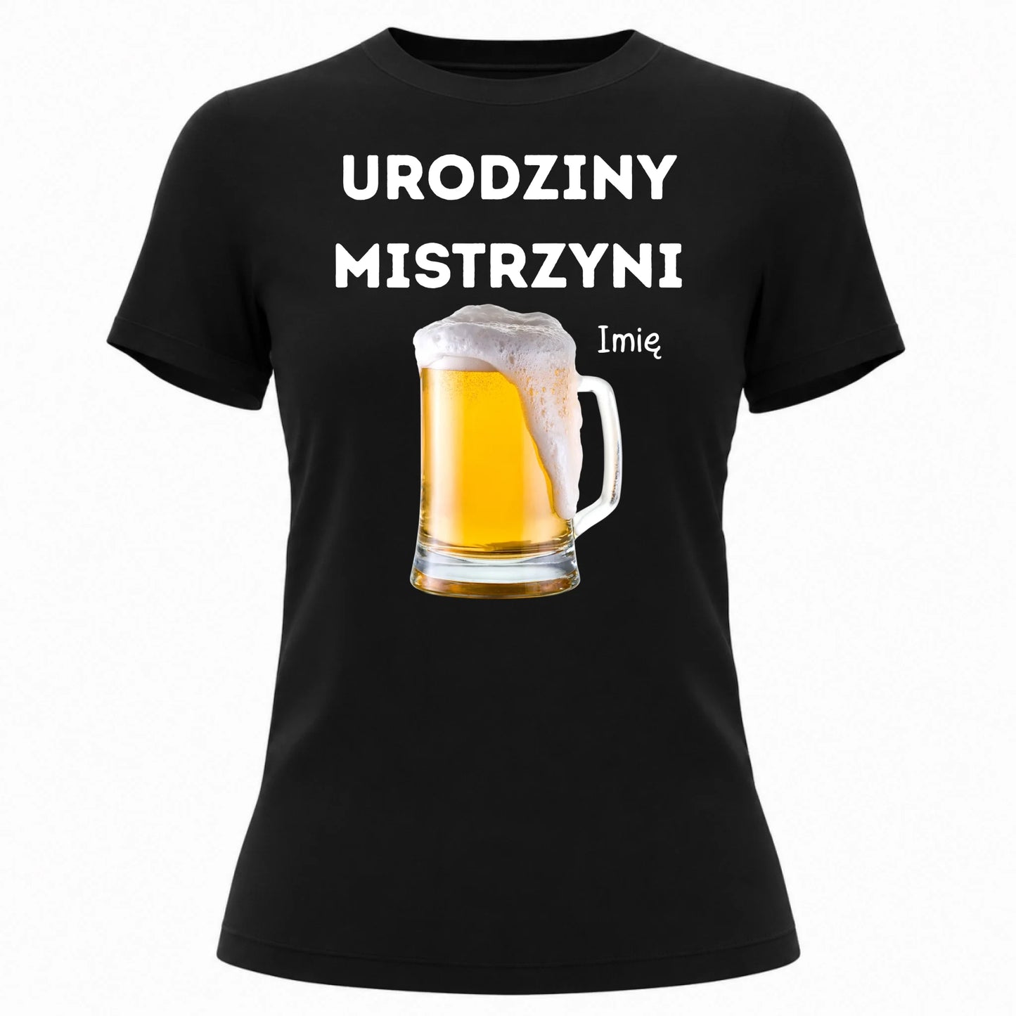 koszulka damska klasyczna czarna
