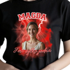 Koszulka damska ze zdjęciem BOOTLEG czarna