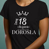 Joyful Native American Young Woman Posing TShirt Ad Attractive Happy TShirt Mockup Product Photo