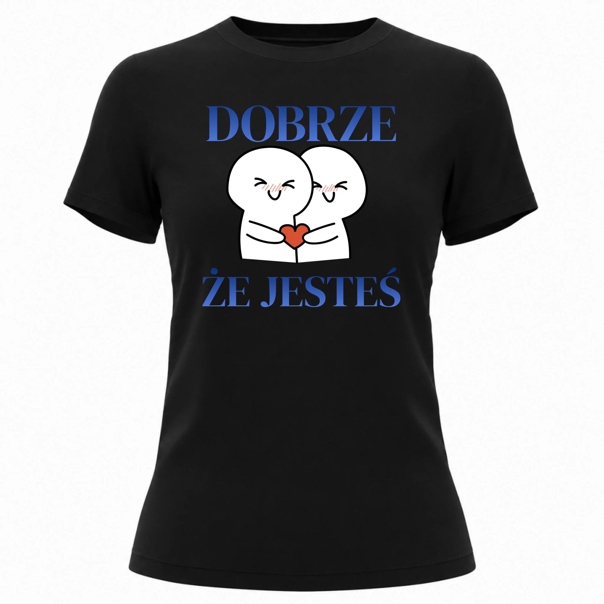 koszulka damska klasyczna czarna