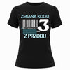 koszulka damska klasyczna czarna