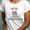 Joyful Native American Young Woman Posing TShirt Ad Attractive Happy TShirt Mockup Product Photo (1)