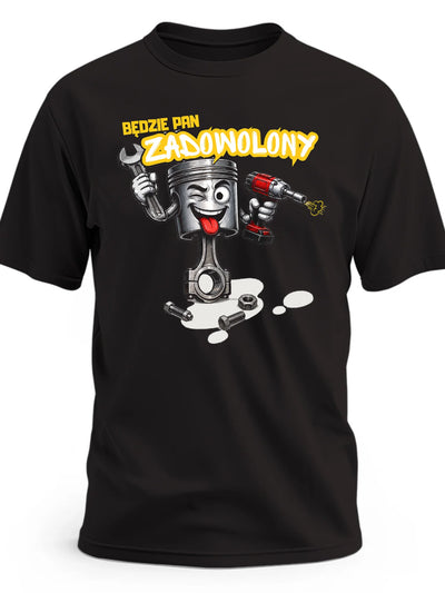 Koszulka dla mechanika będzie Pan zadowolony