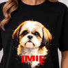 Koszulka damska z Psem Shih Tzu personalizowana z imieniem