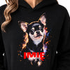 Bluza Damska z kapturem nadruk Chihuahua personalizowana