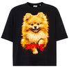Koszulka damska z Psem szpic miniaturowy Pomeranian personalizowana z imieniem
