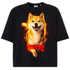 Koszulka damska z Psem Shiba Inu personalizowana z imieniem