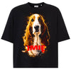 Koszulka damska z Psem Basset Hound personalizowana z imieniem 1