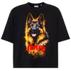 Koszulka damska z Psem owczarek niemiecki personalizowana z imieniem tshirt z psem